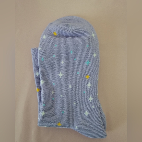 Libra 🫏 Zodiac Socks - Purple - Picture 2 of 2